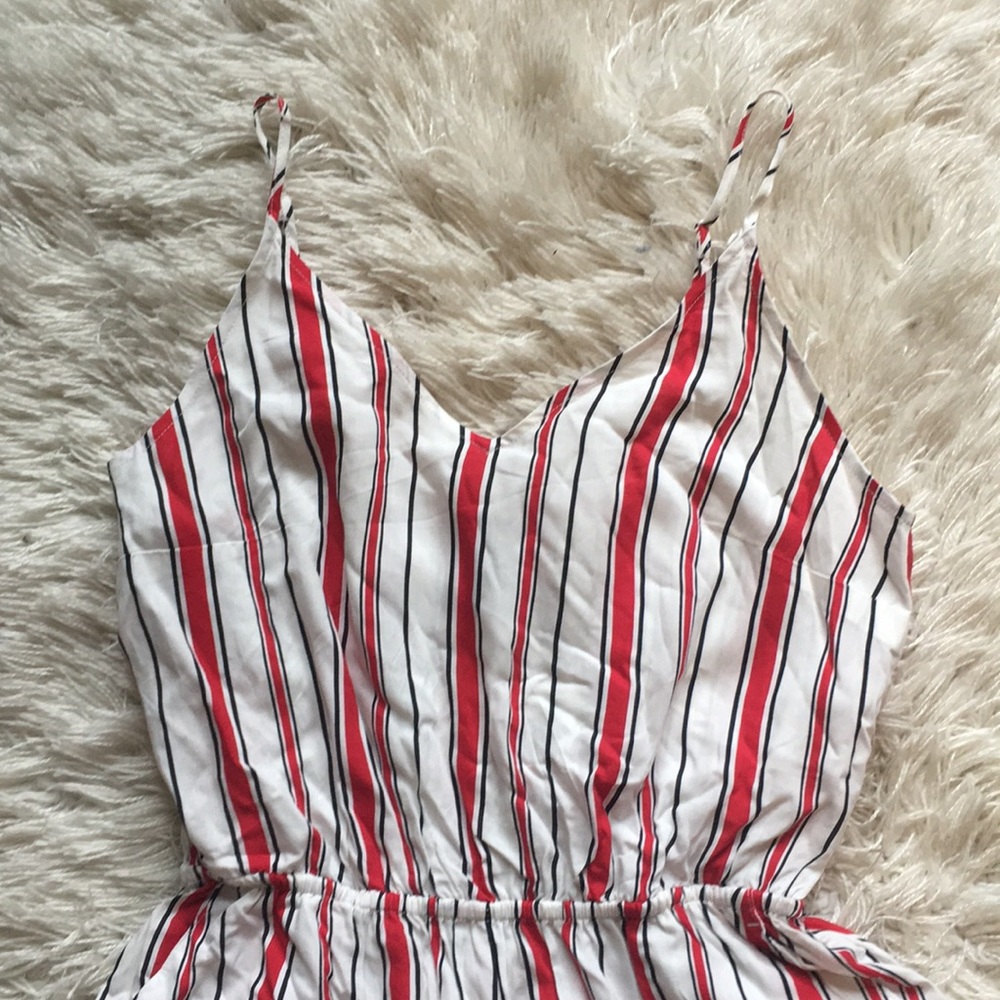 H&M Pinstripe Romper